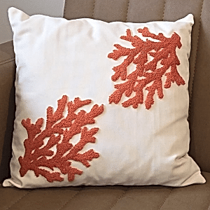 KÜÇÜK 2Lİ MERCAN DESENLİ MİNDER