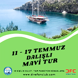11-17 TEMMUZ BOZBURUN - DATÇA DALIŞLI MAVİ TUR